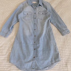 Denim, 3/4 sleeve dress